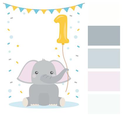 Elephant Congratulations Happy Birthday Image